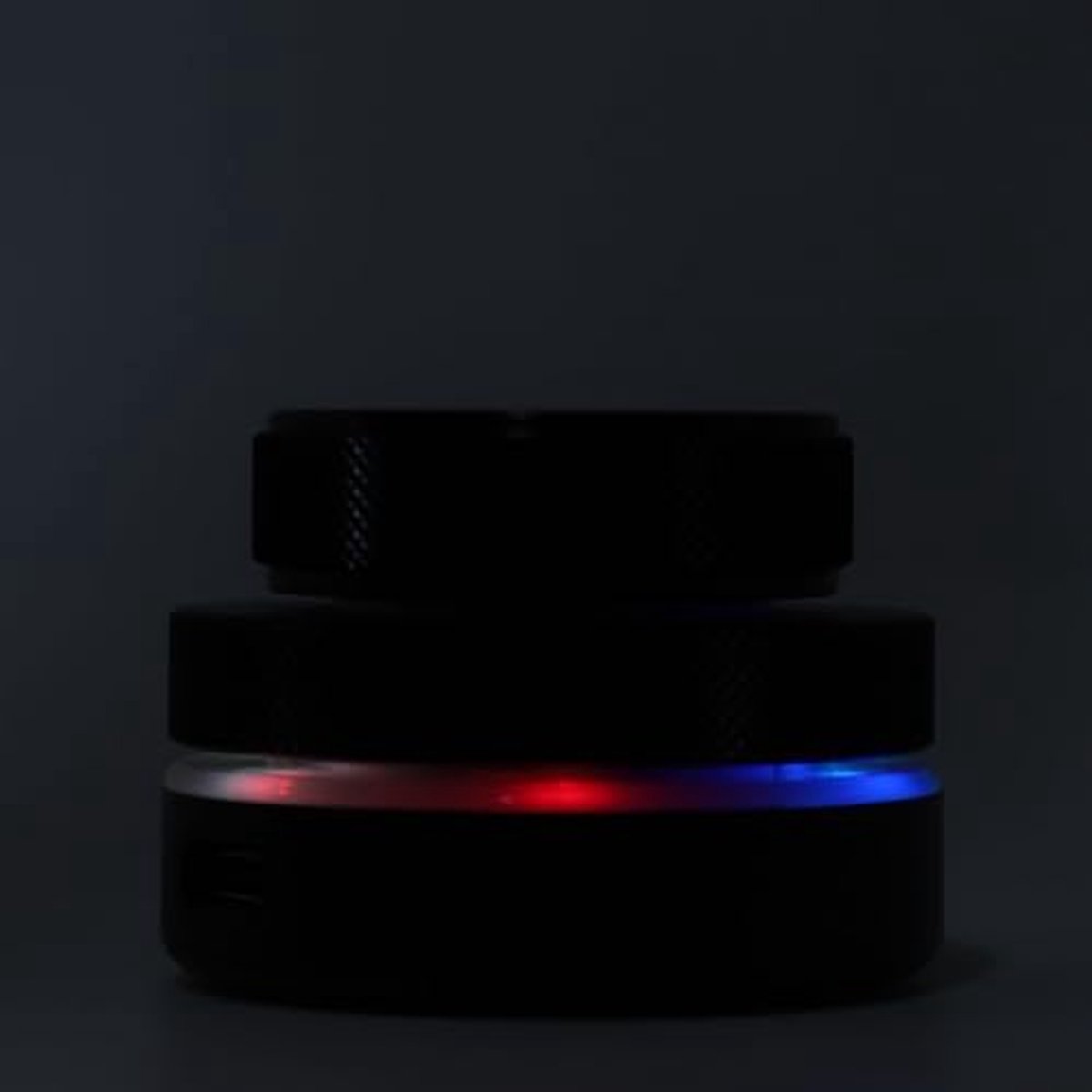 Draaiknop met RGB-licht, USB-C/2.4G/BT 3-modi voor Videobewerking, Muziek Afspelen en Helderheidsregeling op WindowsAndroid