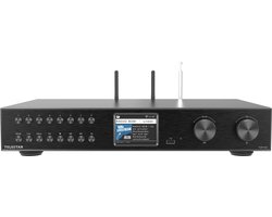 Telestar TOP 500 HiFi Tuner – DAB+ en Internetradio – FM – Bluetooth – WiFi – USB-opname – Zwart