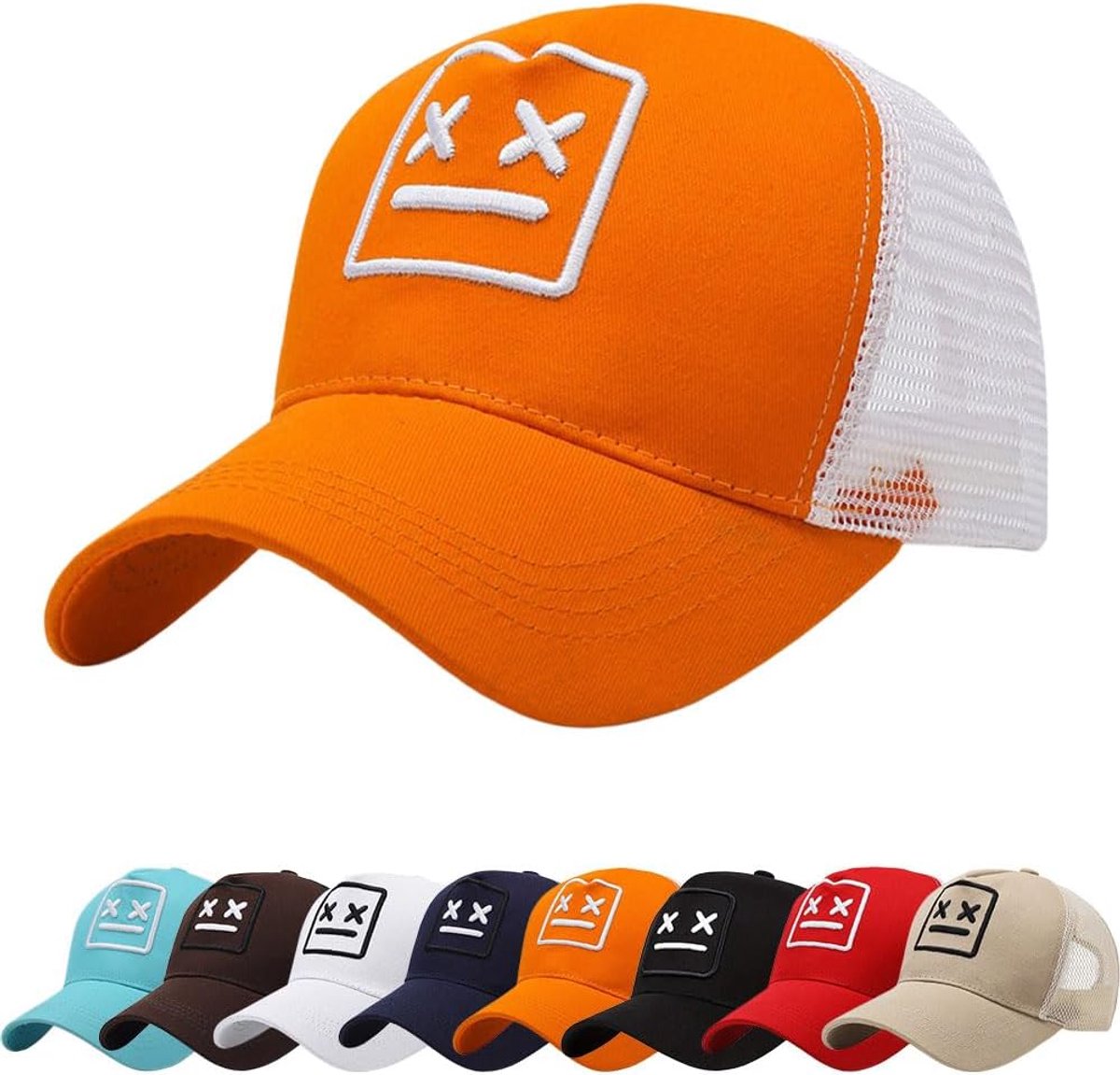 Trucker Cap Basecap Heren en Dames Verstelbare Katoen Baseball Cap Vintage Unisex Basecap Zonnehoed Sportpet voor Outdoor Sport Vrije Tijd Reizen