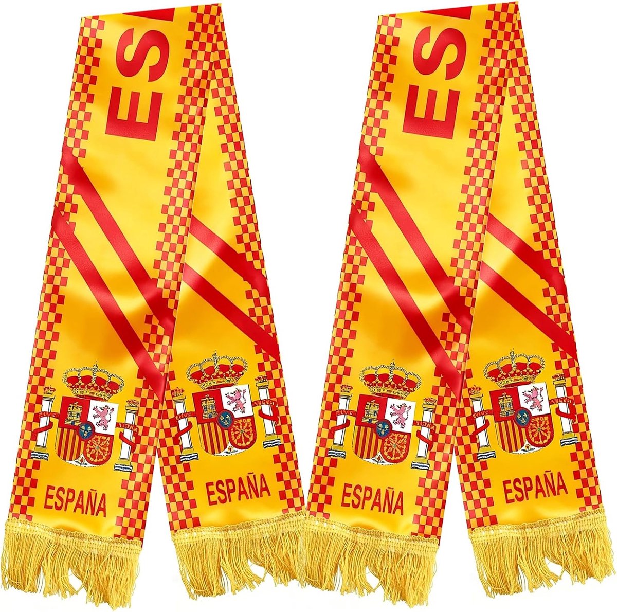 Sjaals, Rood & Wit Fan Sjaal, 136x15cm Engeland Officiële Voetbal Nationale Team Sjaal 2026 WK Sjaals Match Day Decoraties voor Voetballen Liefhebbers en Supporters