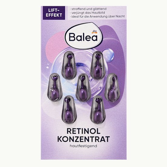 Balea Retinol Gezichtsconcentraat – 7 Capsules
