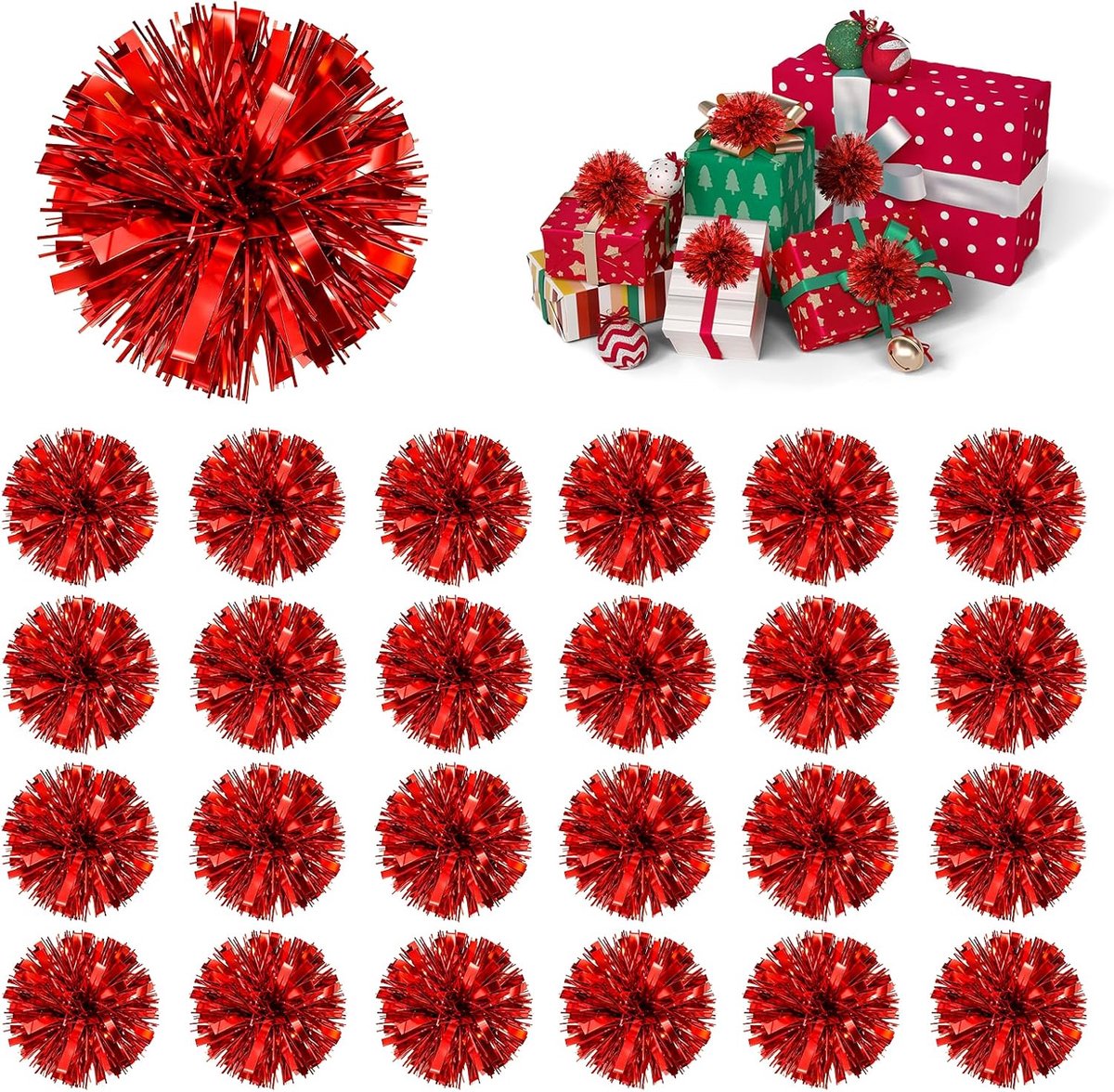 Strikken, zelfklevend, kleurrijke cadeaustrikken voor Kerstmis, verjaardag, bruiloft, decoratieve strikken & linten voor geschenkverpakking, geschenken, inpakken, accessoires