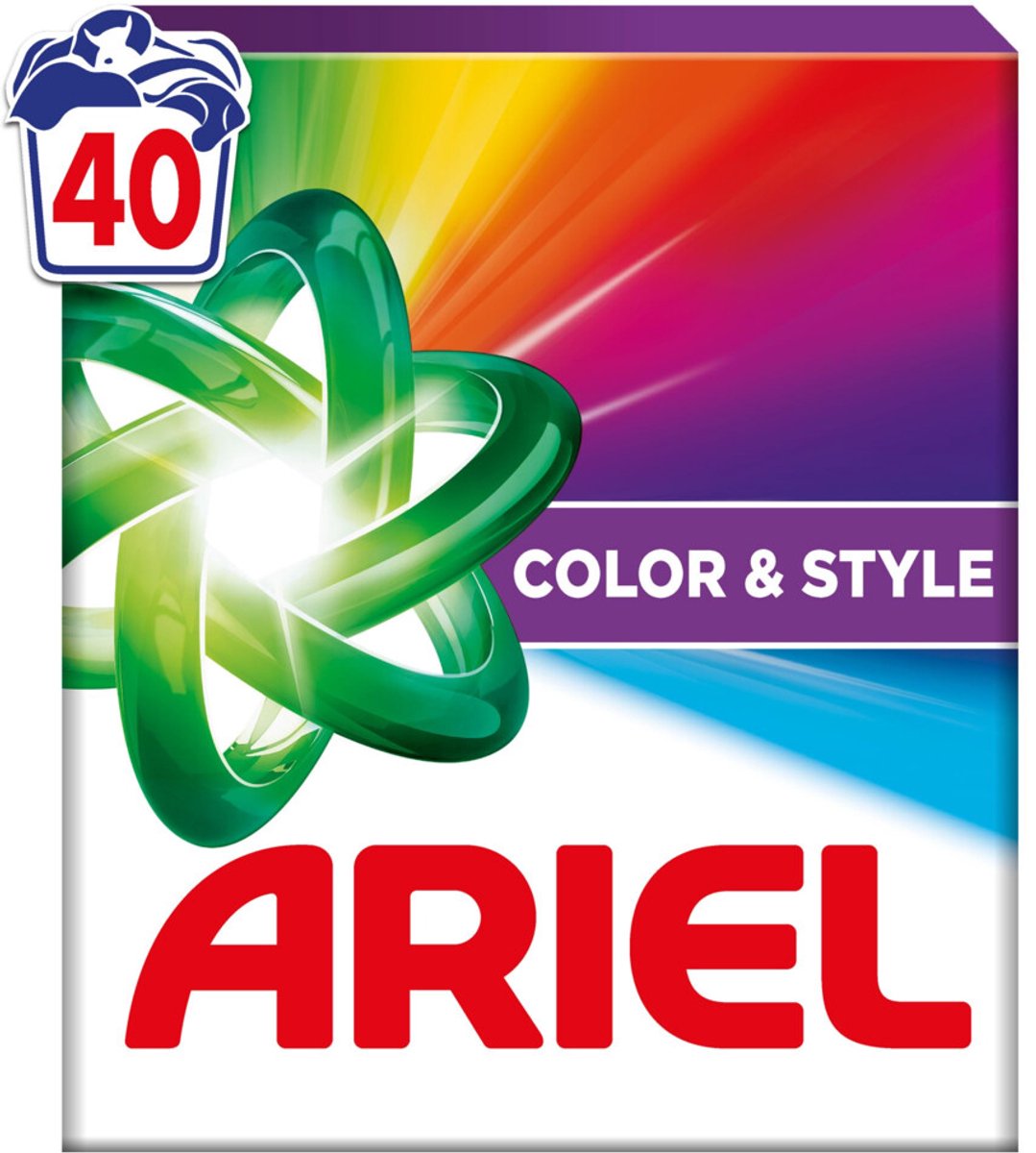 Ariel Waspoeder Color 40 Wasbeurten 2 kg