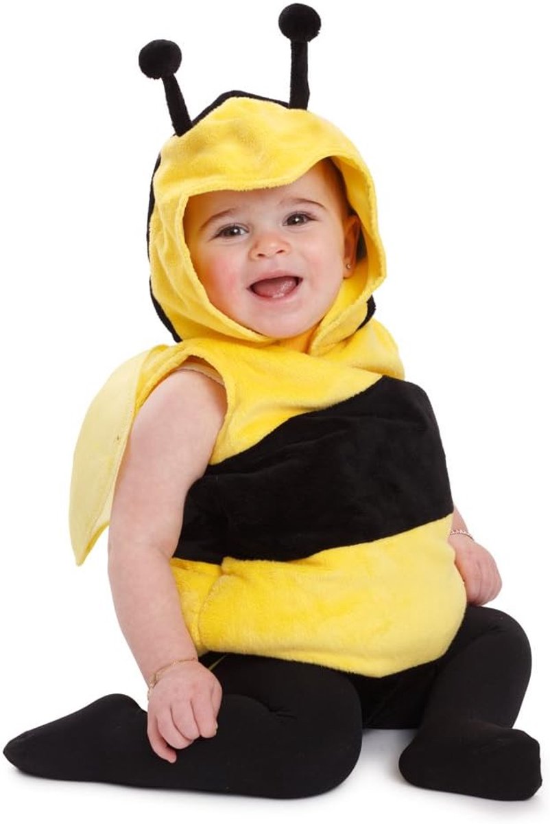 Up America Bijenkostuum voor Peuters en Baby’s – Zacht Pluchen Hommel Halloweenkostuum, Insectenverkleedset voor Jongens en Meisjes, Halloween, Verkleedfeesten en Fantasiespel