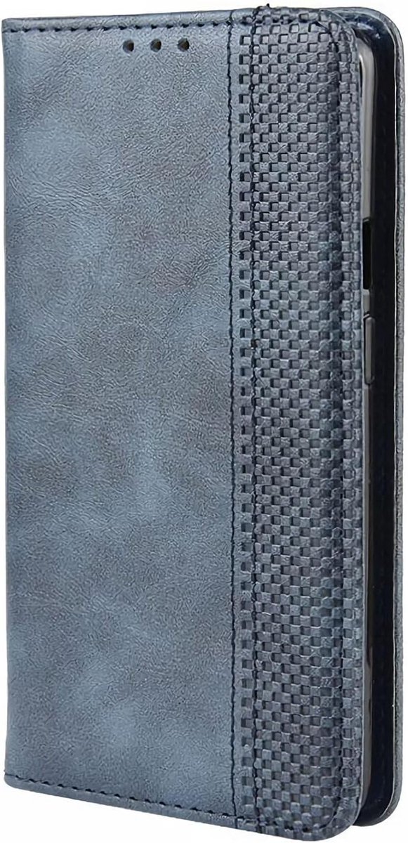 Hoesje voor Nothing Phone 3 Flip PU Lederen Case met Kaartsleuf Bracket-functie Magnetisch Telefoonhoesje Compatibel voor Nothing Phone 3 blauw