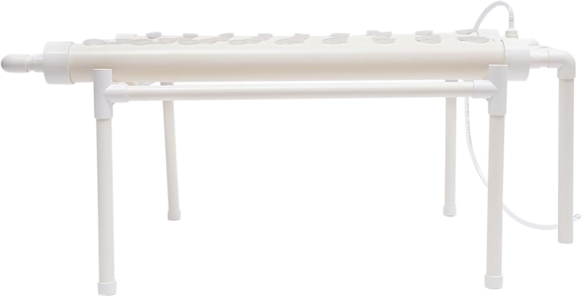 Growing Systeem Hydroponic Grow Kit Hydroponie-kweeksets voor bladgroenten Geschikt om thuis, in de tuin en zelfs op kantoor te kweken (54 gaten)