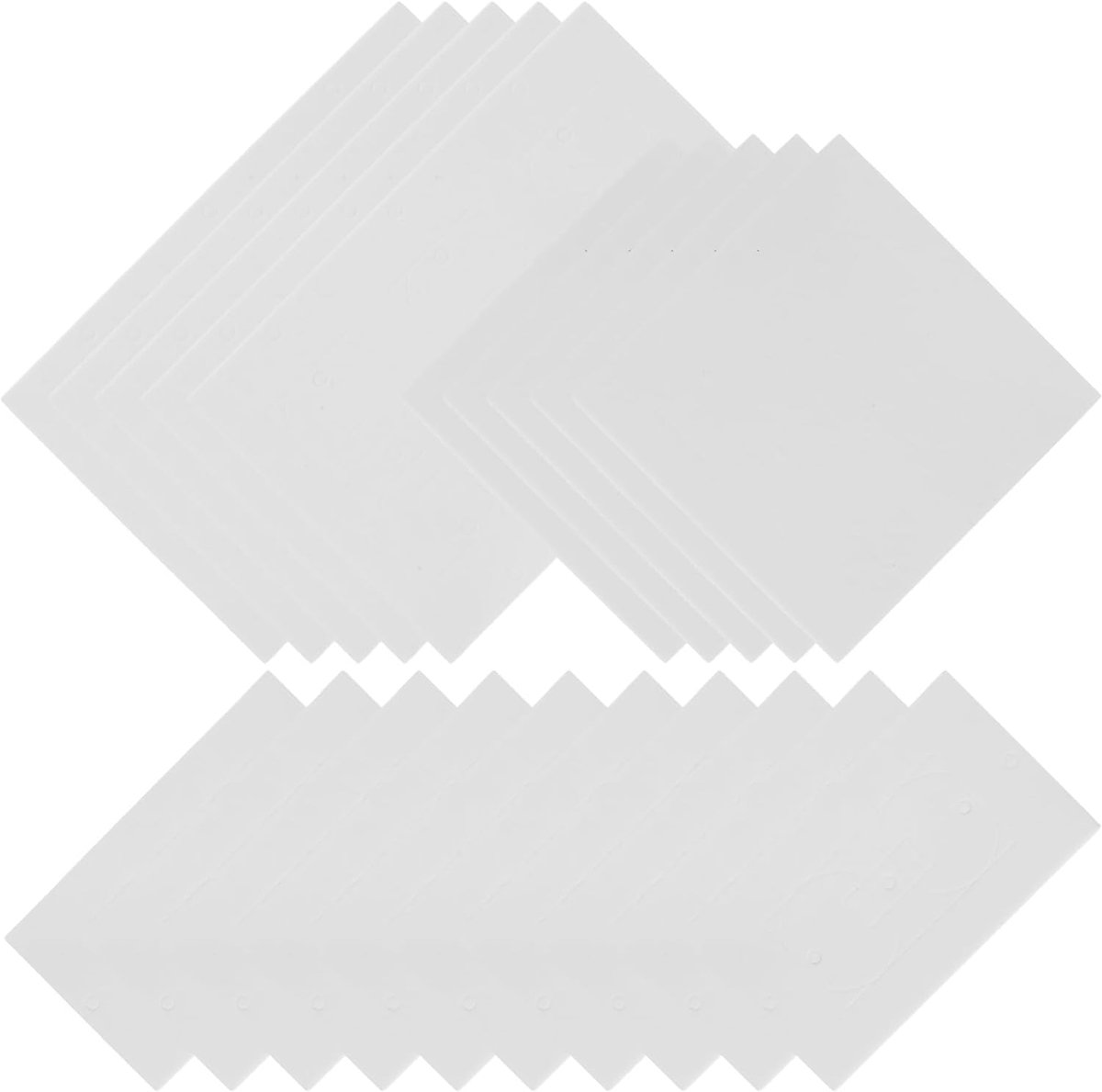 20 Stuks Delige Isolerende Foam Pads voor Wandcontactdozen Stofwerend Geluidsdempend Eenvoudig Te Installeren Geschikt voor Enkele Dubbele Drievoudige Stopcontacten Thuisgebruik