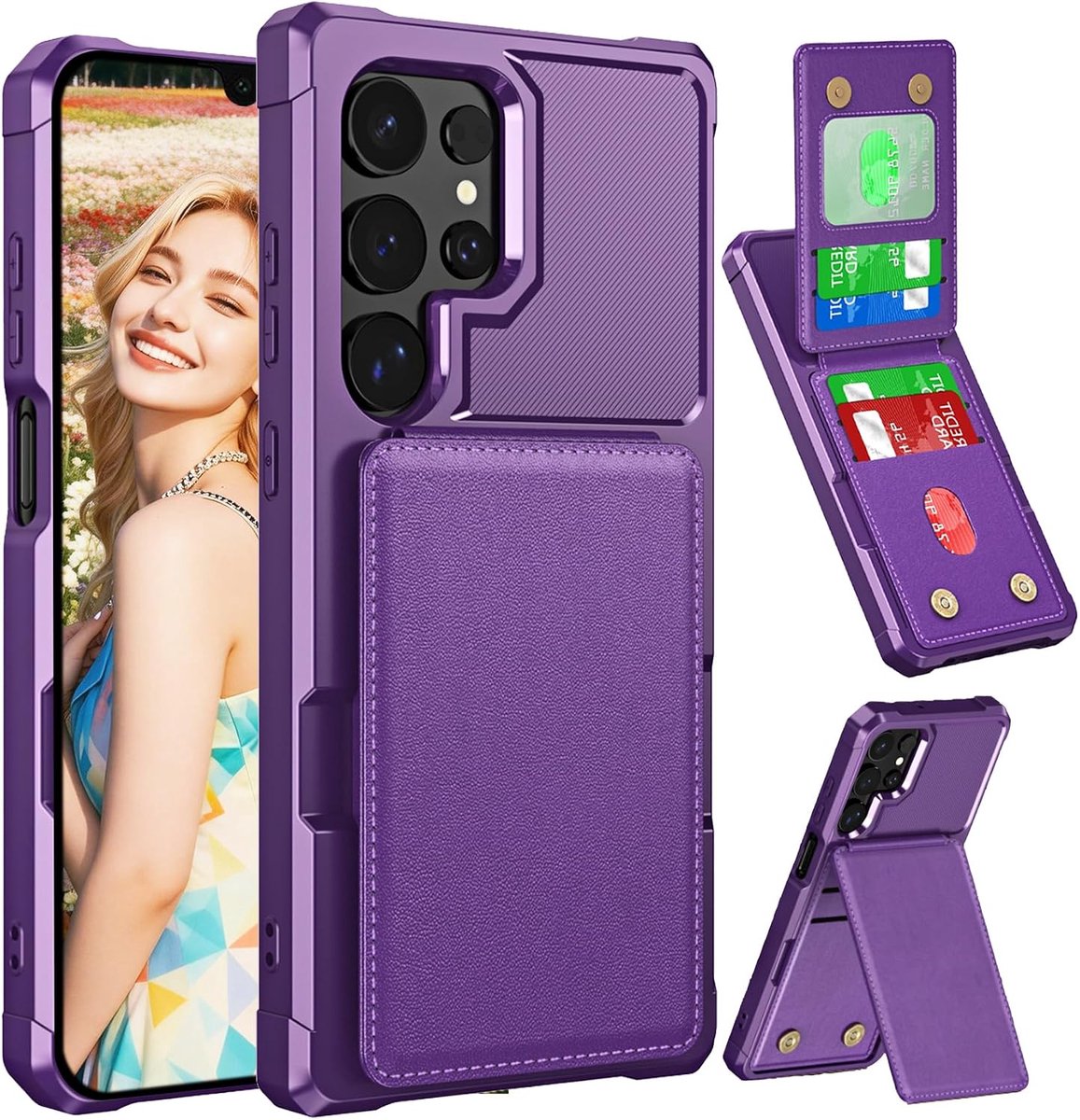 Hoesje voor Samsung Galaxy S25 Ultra ZM Paars