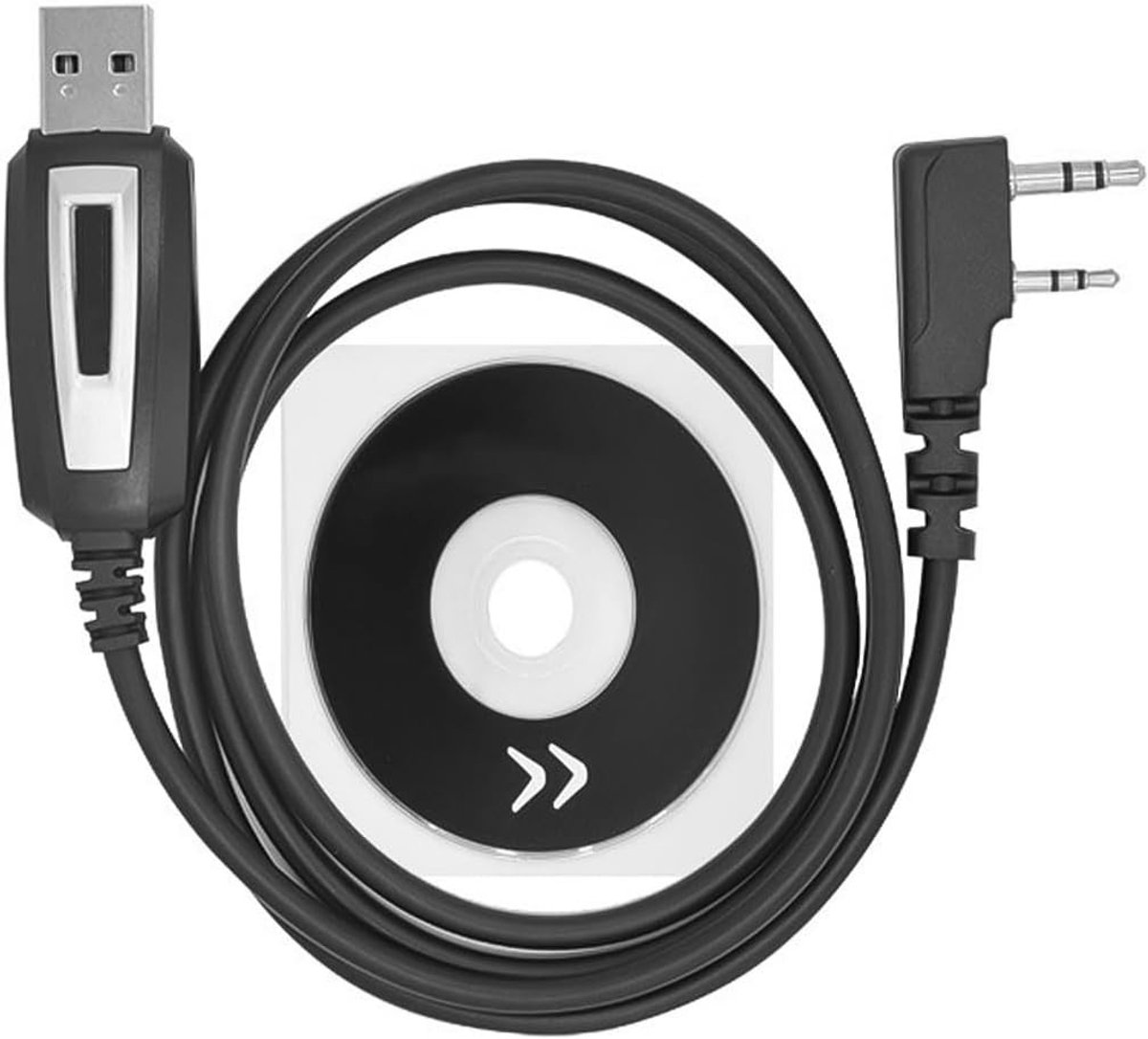Programmeer Kabel voor UV-5R en 888S Walkie Talkie - USB Data Kabel voor Frequentie Instellingen en Communicatie