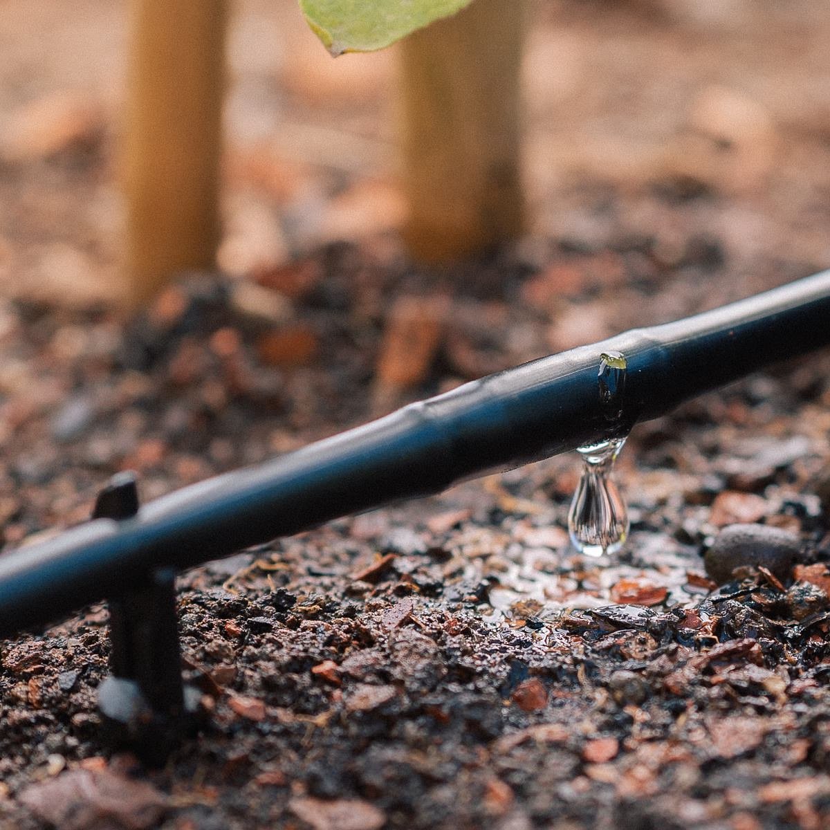 GEKA Drip System 6 mm Buishouder met Grondpen - 10-Pack