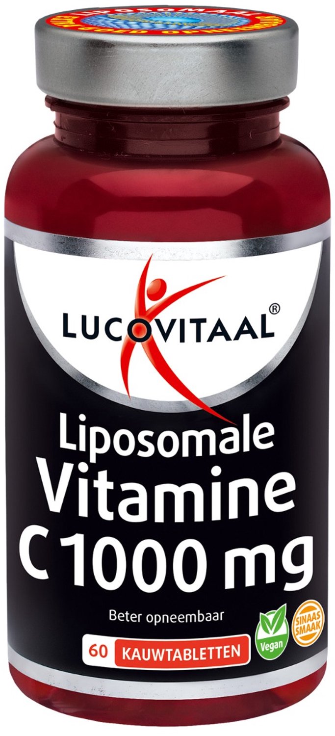 Bol.com Lucovitaal Vitamine C 1000 mg Liposomaal 60 kauwtabletten aanbieding