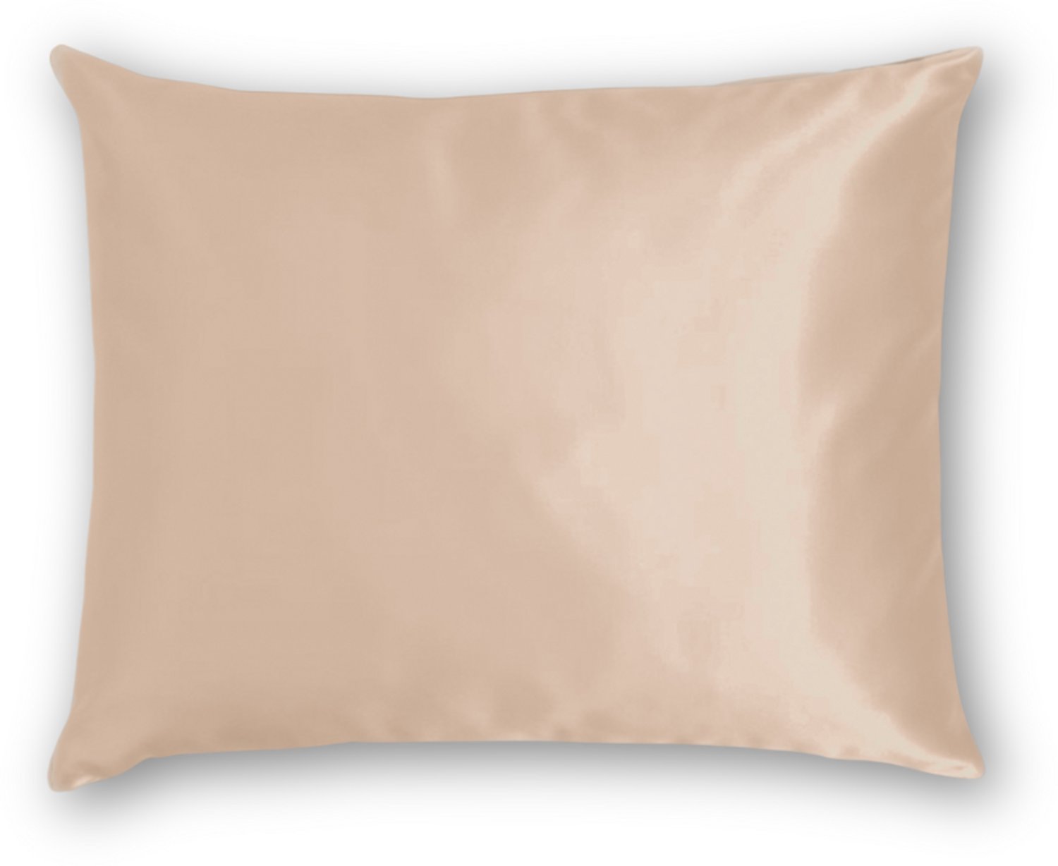 Silk Heaven Zijden kussensloop 45x65cm Donker Champagne Ritssluiting 19 Momme - Kussensloop set - Luxe Silk Kussensloop 100% moerbei zijde - Zijde kussensloop - Silk Heaven - Kussensloop 45x65cm (voor ergonomische kussens 40x60cm) / Ritssluiting