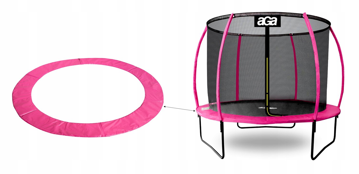 Universele Trampoline Veiligheidsrand 305 cm Roze