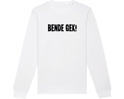 BENDE GEK! SWEATER - XL, Wit