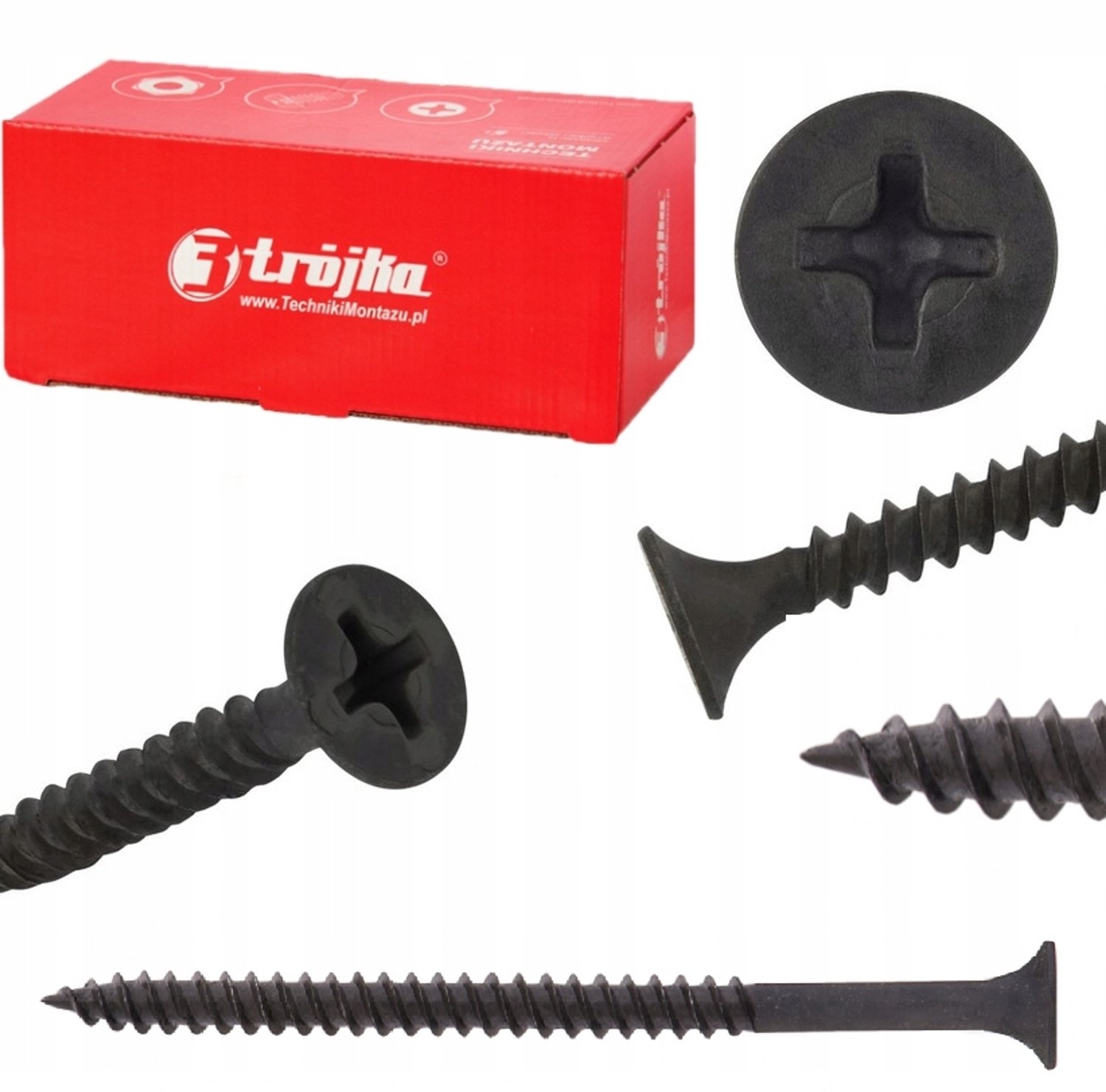 Fosfaat Wkręty do Płyt Gips-Karton Metal 4,2x70mm - 250 st.