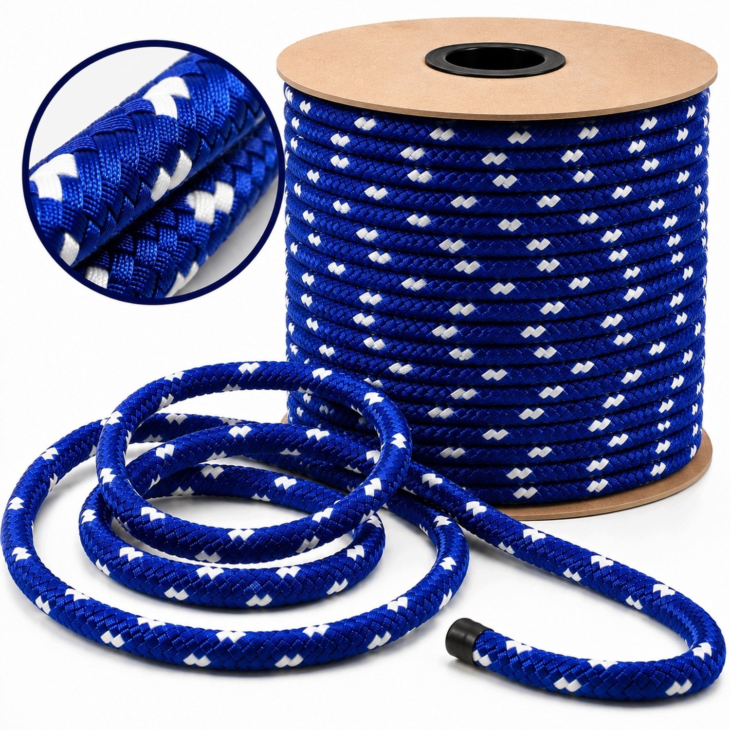 ELANA Polyester Zeilkoord 10mm - UV-bestendig & Sterk - Per Meter