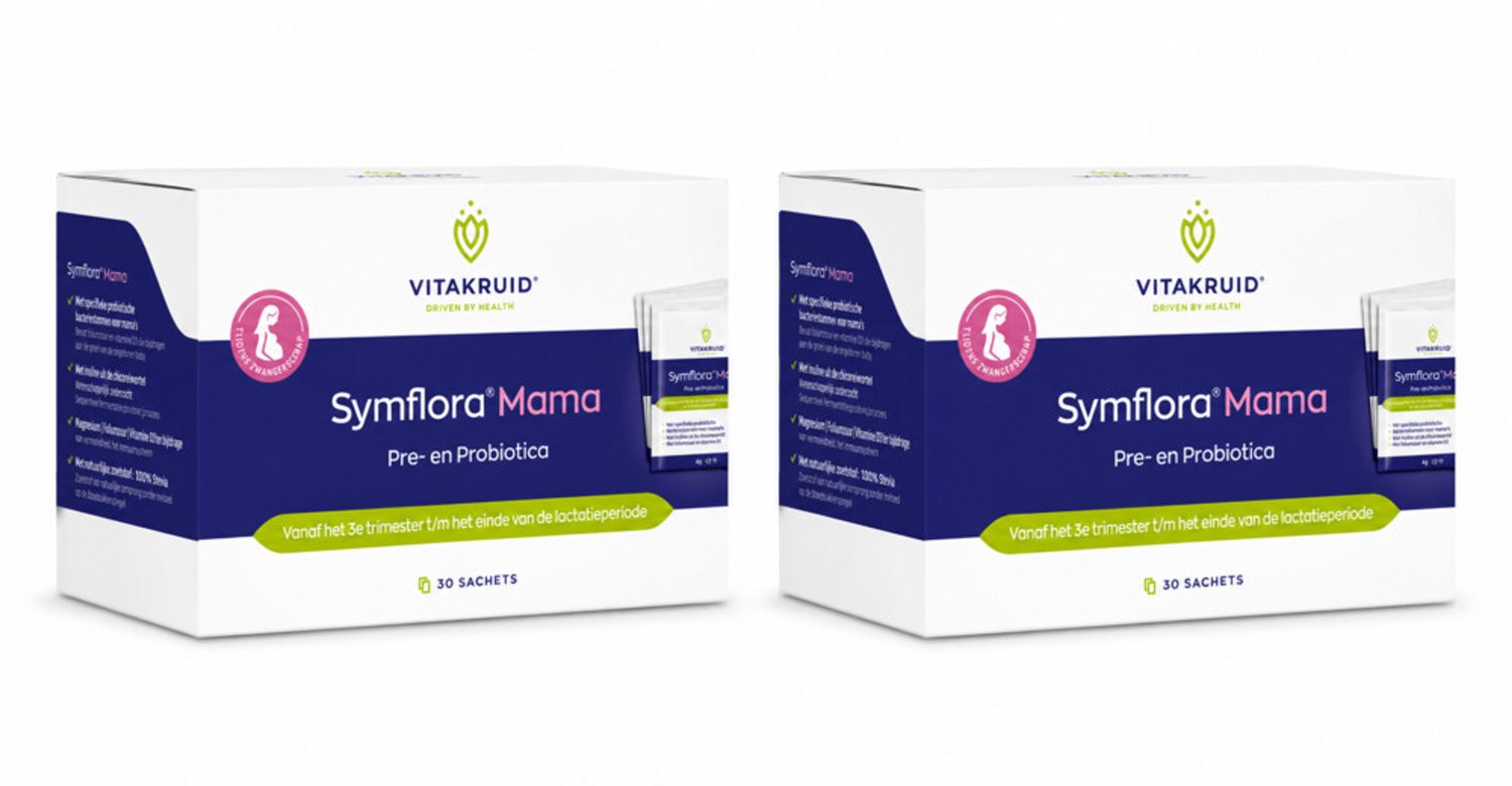 Vitakruid - Symflora Mama - 2 x 30 sachets - Voordeelverpakking