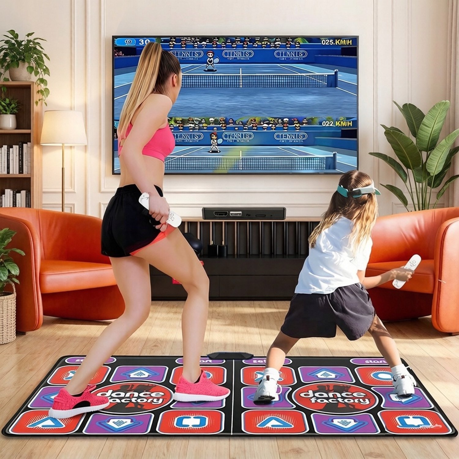 Dansmat Muziekspel voor Kinderen met 200 Spellen en HDMI