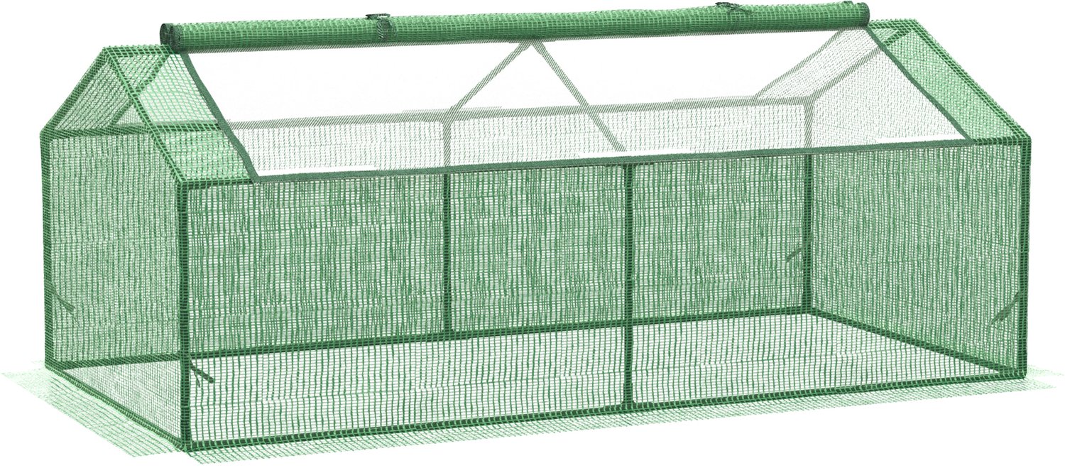 Sunona Foliekas - Met 2 oprolbare vensters - 180 x 90 x 70 cm - Groen