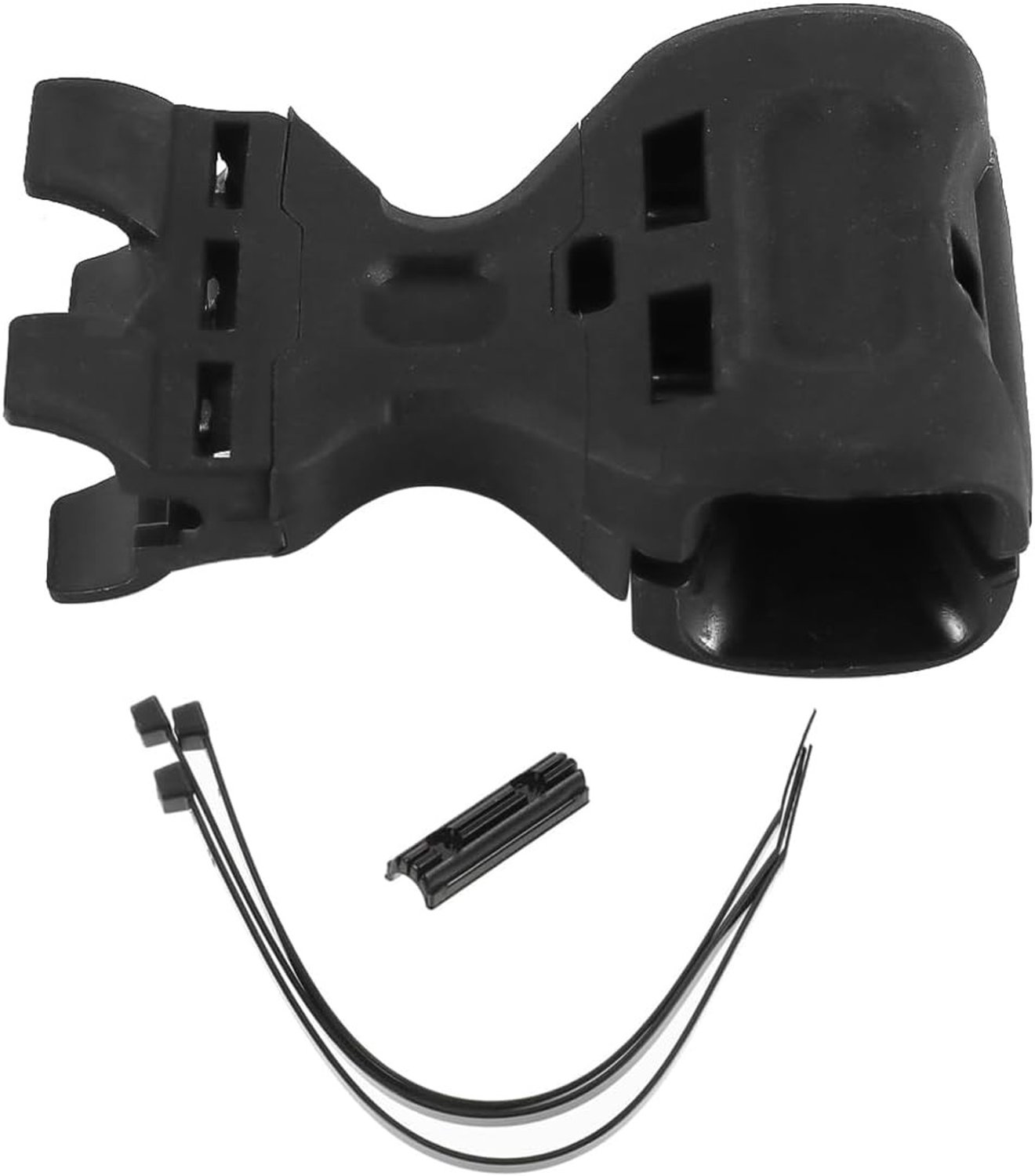 Kettinggeleider voor Mountainbike - Zwart - 6,5 x 3 cm - Duurzame Nylon Fietskettingbevestiging - Voor Racefietsen en Mountainbikes