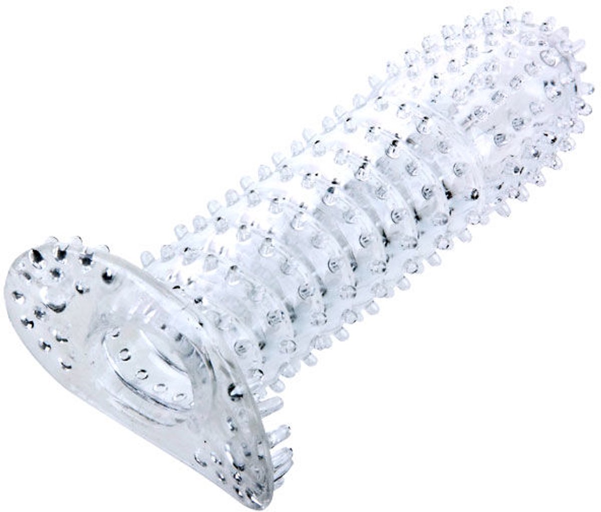 Penis Sheath met Stimulerende Puntjes Paars