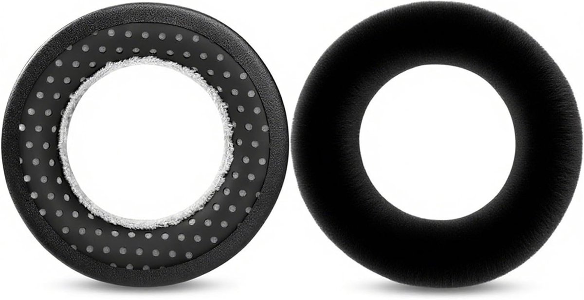 Vervangende Oorkussens voor Beyerdynamic Hoofdtelefoons zoals DT770, DT880, DT990 en DT1990 Pro - Comfortabele en Duurzame Oorkussens in Zwart