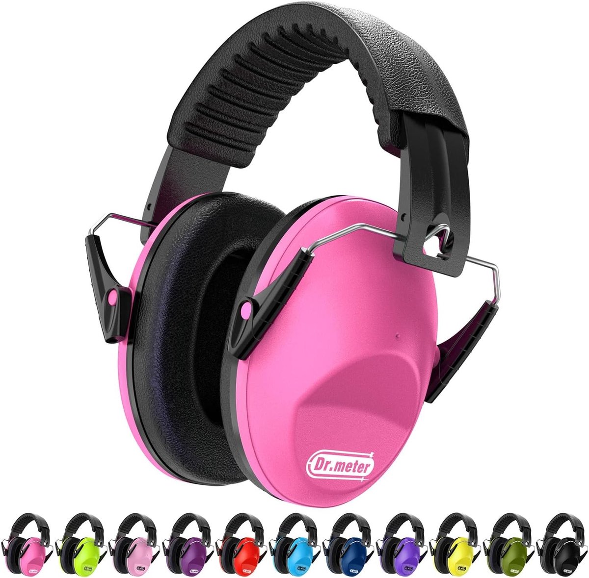 Gehoorbescherming kinderen - Magenta - Passieve Oorbeschermer - Voor School, Slapen en Leren