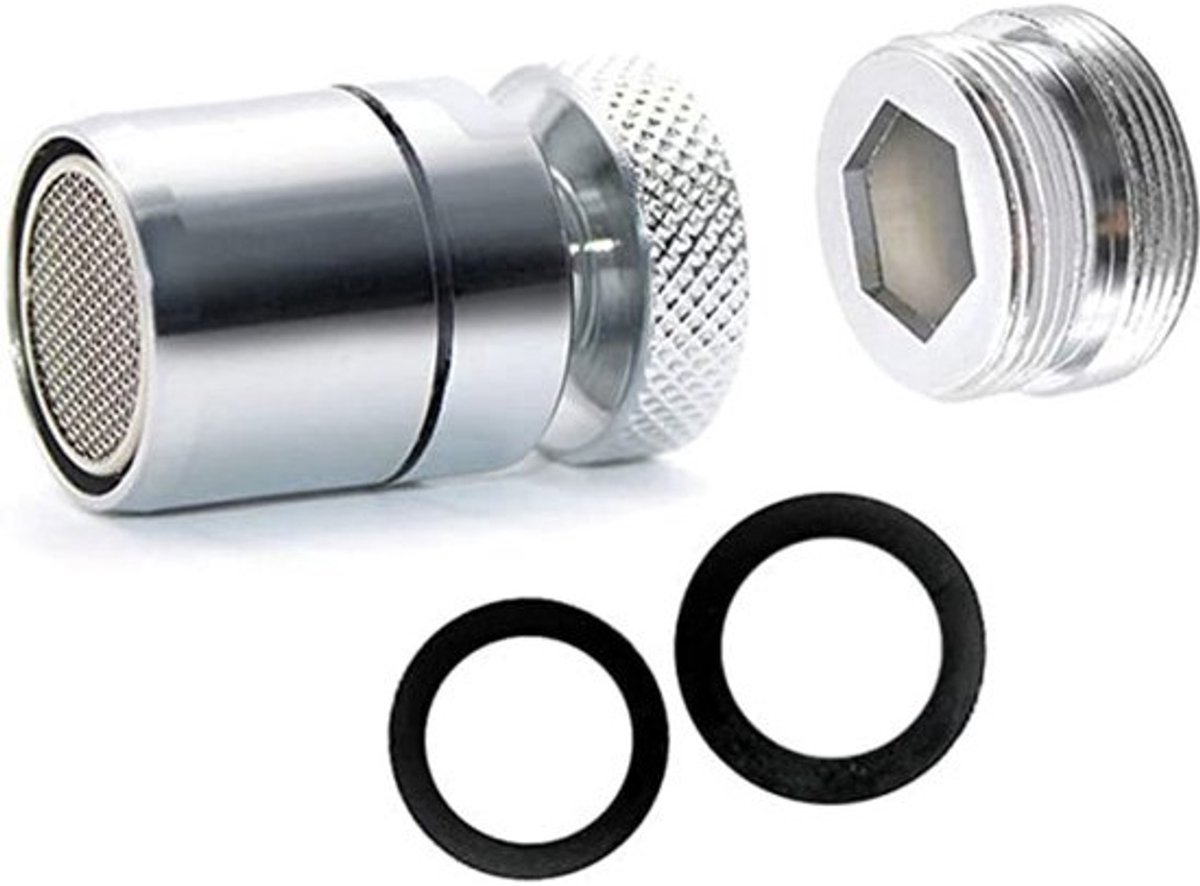 waterbesparend opzetstuk voor kraan (roestvrij) kraan opzetstuk / kraan opzetstuk - faucet attachment - Crane extension