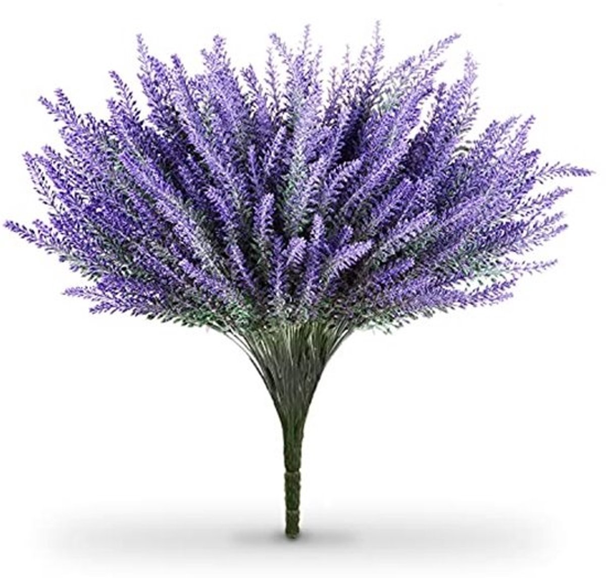 Levensechte kunstlavendelplanten - 8-delige bundel voor huisdecoratie en knutselen