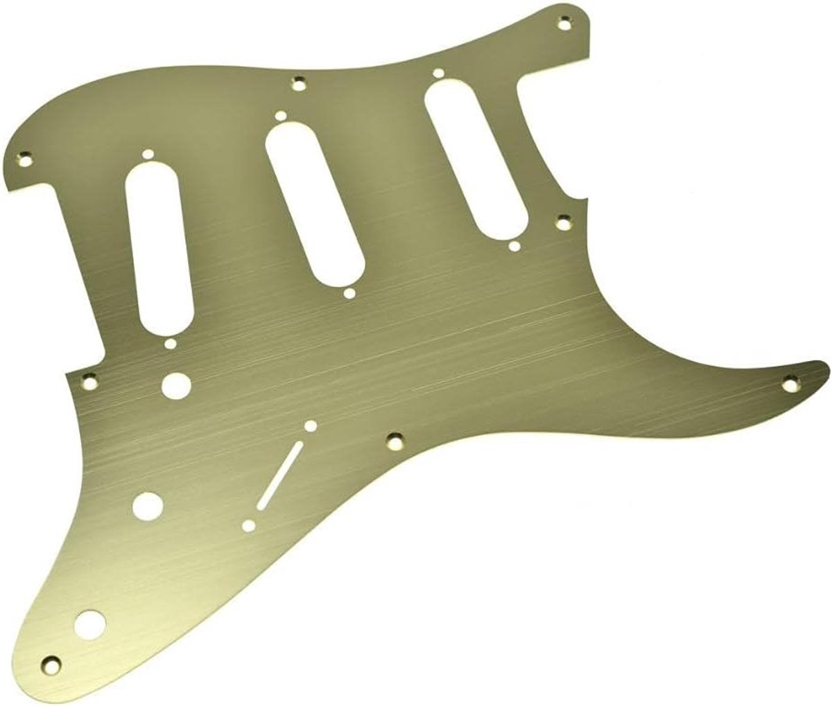 8 Hole Aluminium Geanodiseerd Vintage Stijl ST Strat SSS Gitaar Slagplaat Scratch Plaat voor Amerikaanse FD Strat Goud