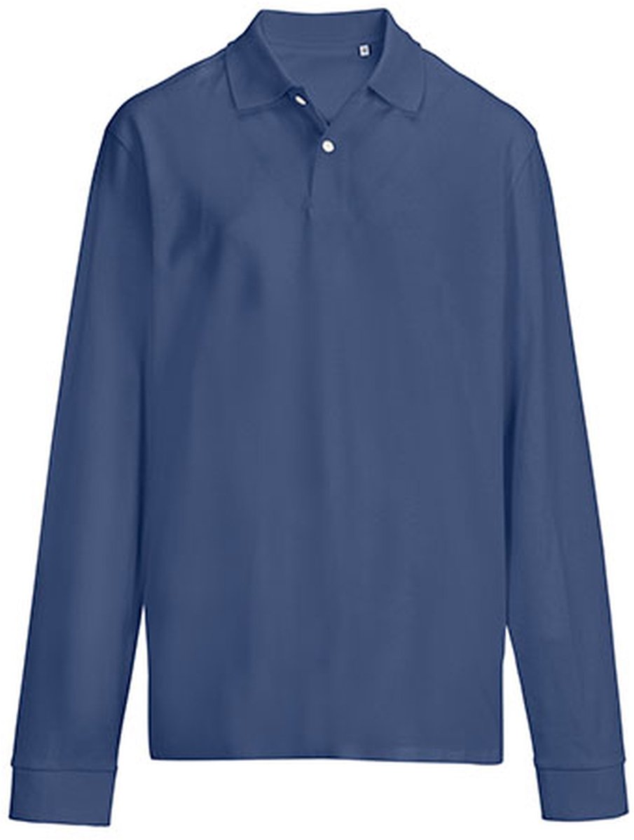 SOL'S Unisex Pacific Polo Shirt Longsleeve L04441 - Denim - XL