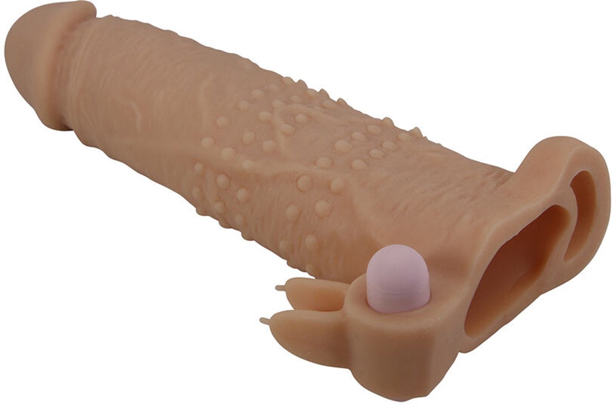 Quillon Penis Sleeve met Clitorale Stimulator