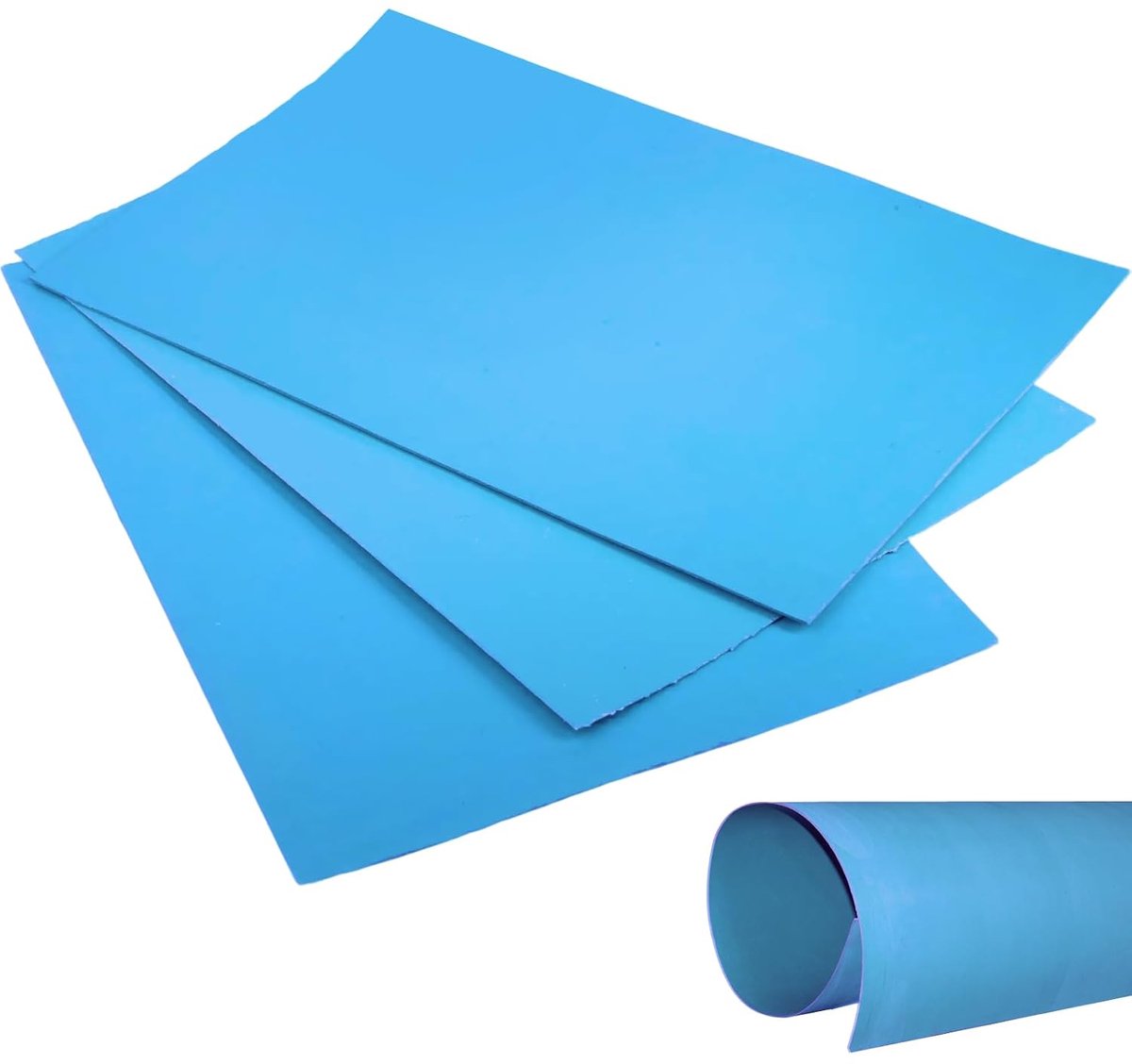 3 vellen motorafdichting, oliefilterbehuizing, olievilter, 0,8 mm, 1 mm, 1,5 mm, bestand tegen hoge temperaturen 450°, afdichtingsplaat kleine motoren (blauw)
