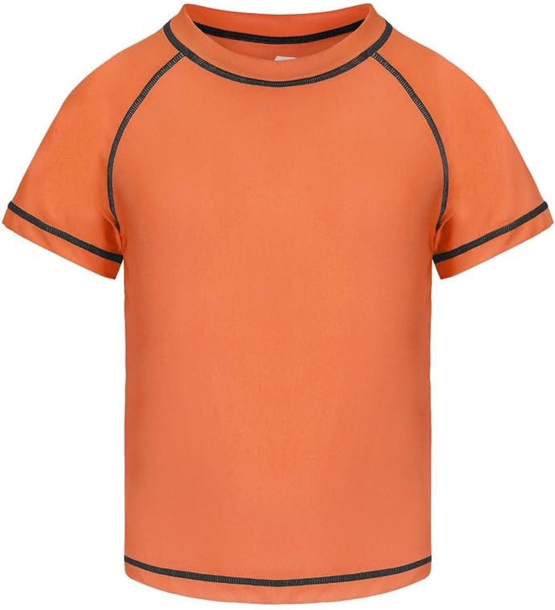 Zwemshirt voor jongens, uv-shirt, zwemtop, zwemshirt, kinderen, korte mouwen, Rash Guard, badmode, sneldrogend, T-shirt