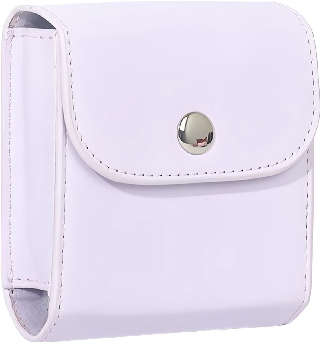 Houder hoesje compatibel met Fuji Instax SQ1 SQ6 SQ10 SQ20 SQ40 Mini 12 11 41 9 EVO Liplay Instant Camera's, Foto Opbergdoos, perfect voor reizen en huisdecoratie, Paars, square photo