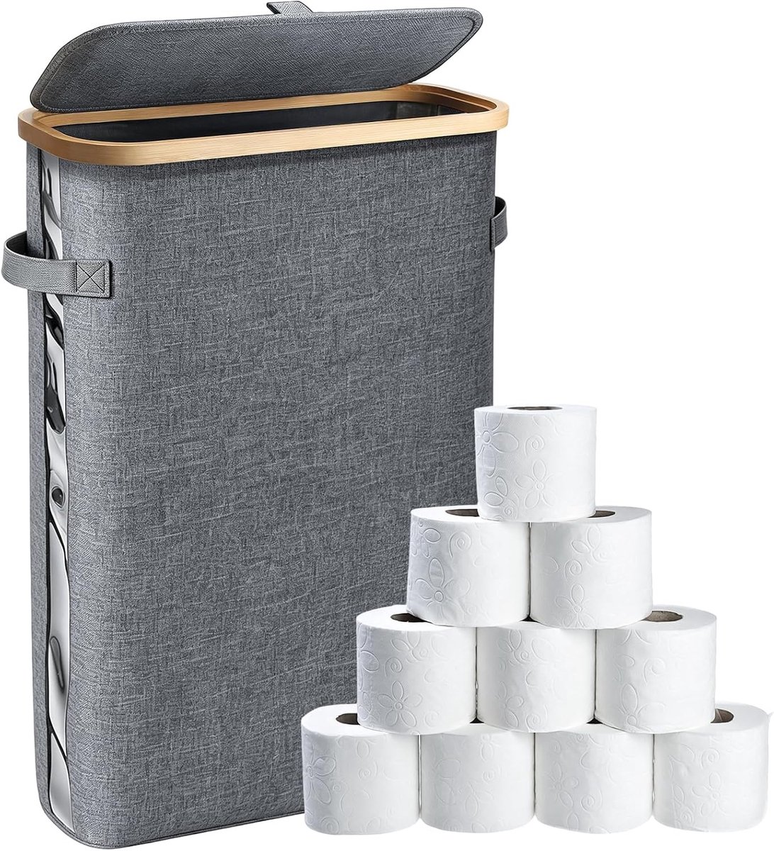 42L toiletpapier opbergen grijs
