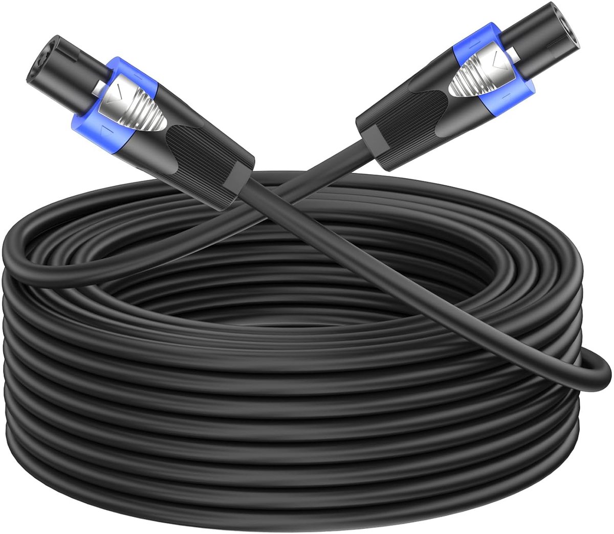 3M Speakon Luidsprekerkabel 15AWG Speakon-Kabel met Twist Lock voor DJ/PA/Versterker Heavy Duty Audio, M-M