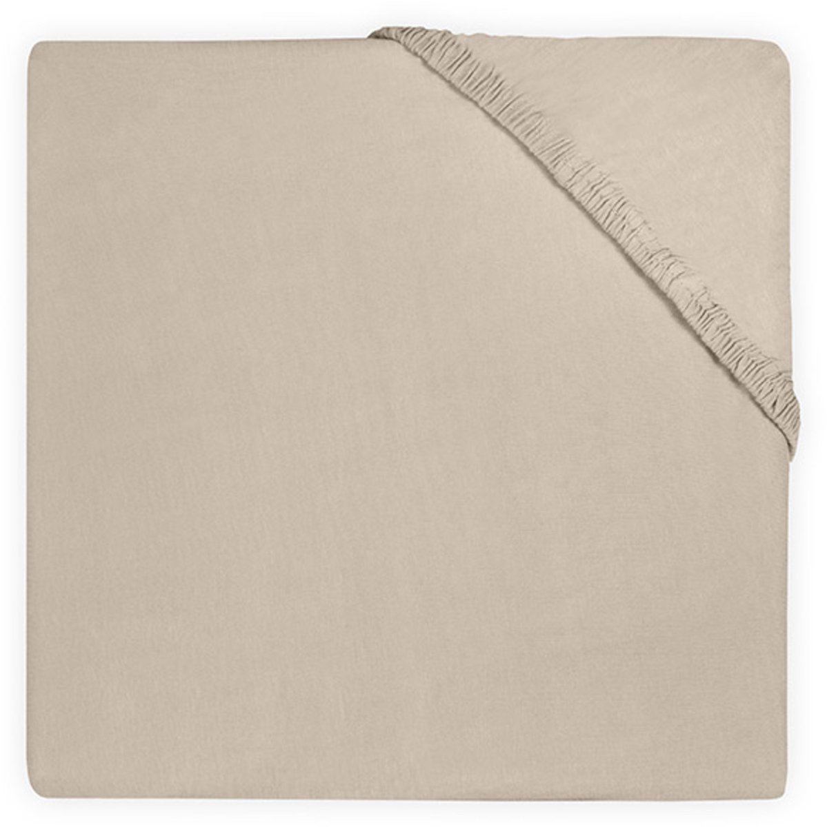 Bol.com Jollein Hoeslaken Jersey 40/50x80/90cm Nougat aanbieding