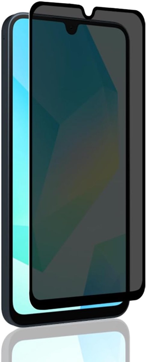 Privacy Screen Protector voor Samsung Galaxy A16, gehard glas, volledige dekking, krasbestendig, luchtbelvrij, anti-spionagefilm voor Samsung Galaxy A16