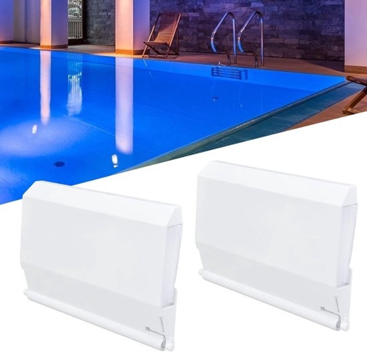 2 Stuks Skimmer Gate Weir Baffle voor Zwembaden, 7.7x5.5 inch, Efficiënte Waterafvoer en Vuilverwijdering
