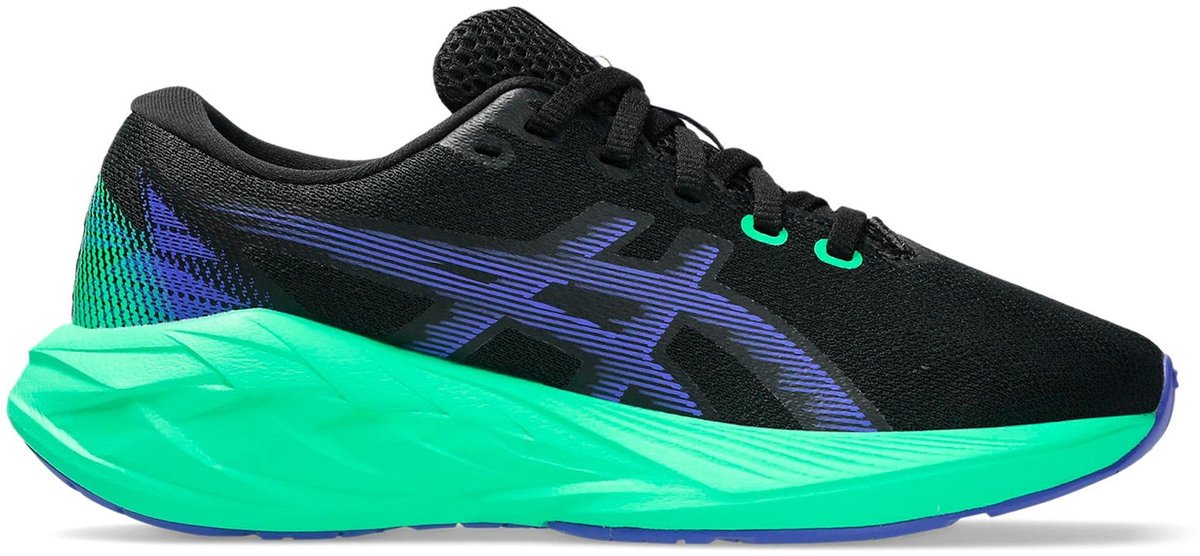 ASICS Novablast 5 GS hardloopschoenen /kobalt 35 5 Zwart
