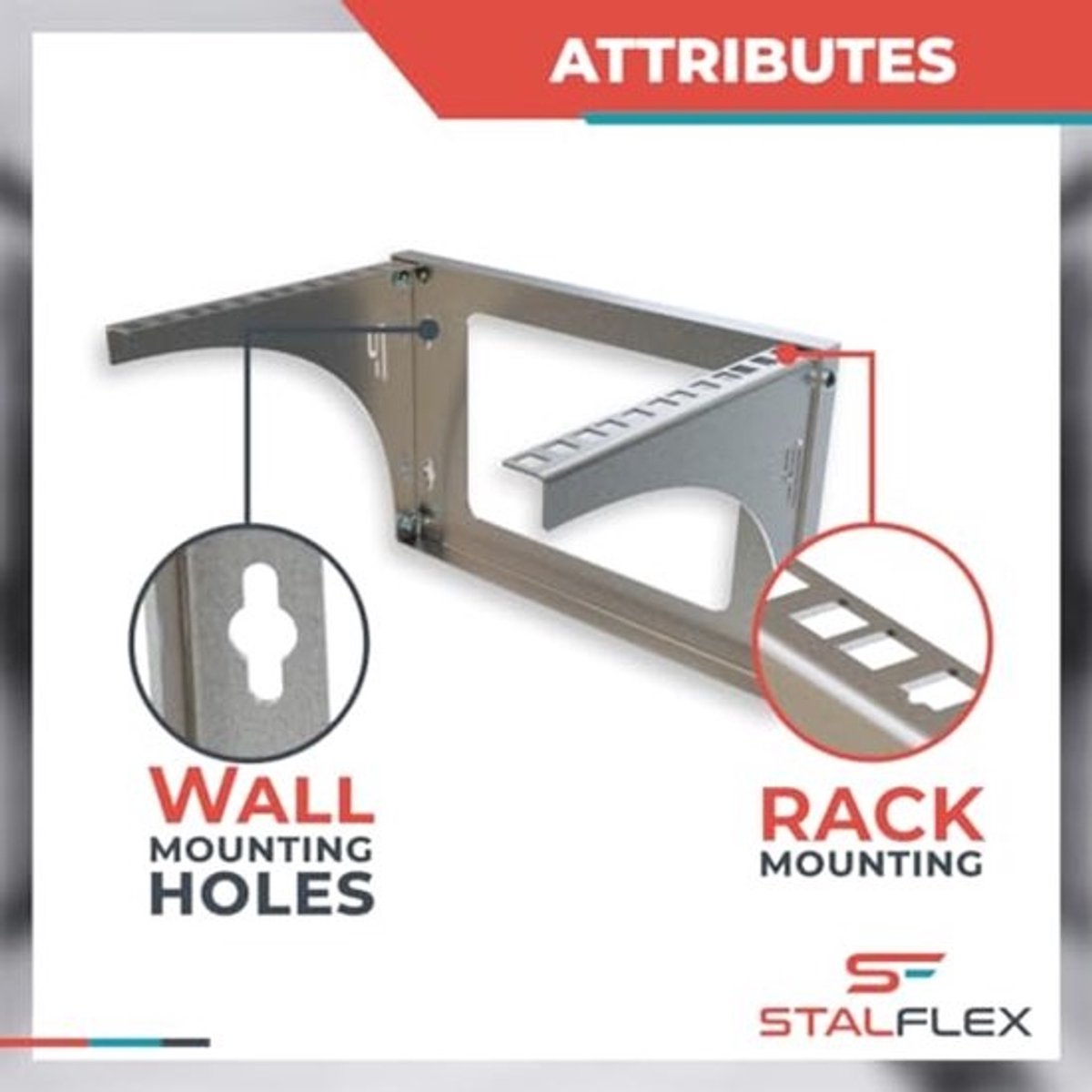 Wandmontage Netwerk Rack 25,4 cm 4U - Stevig Stalen Kastenrek voor Servers en Apparatuur