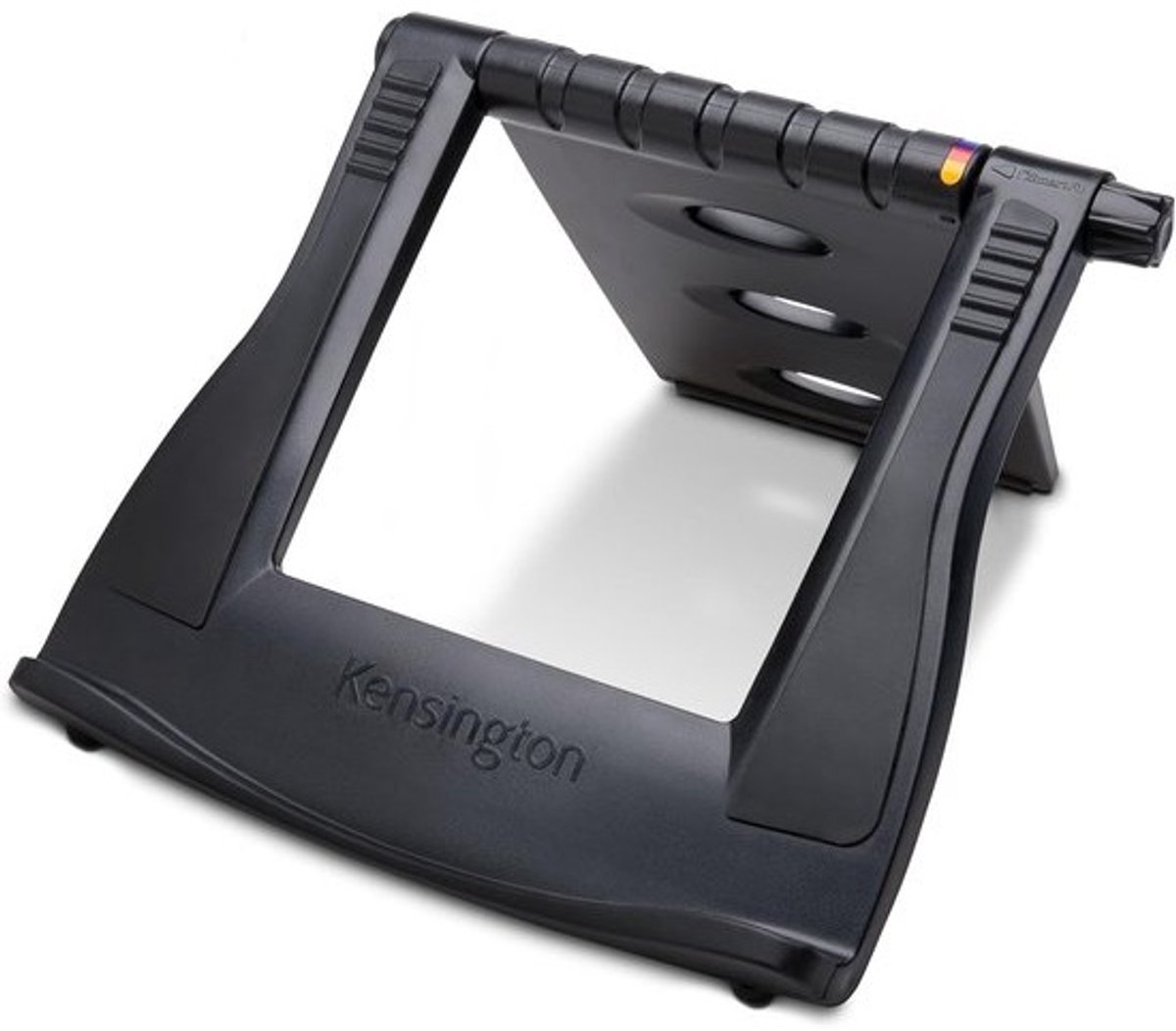 Easy Riser Laptop Cooling Standaard - Geschikt voor 12" en 17" Laptops - Tot 50 Graden Kantelen - Antislip - Opvouwbaar - Zwart