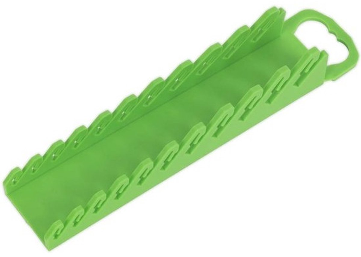 Sleutel Rack voor 10 Stubby Sleutels - Hi-Vis Groen