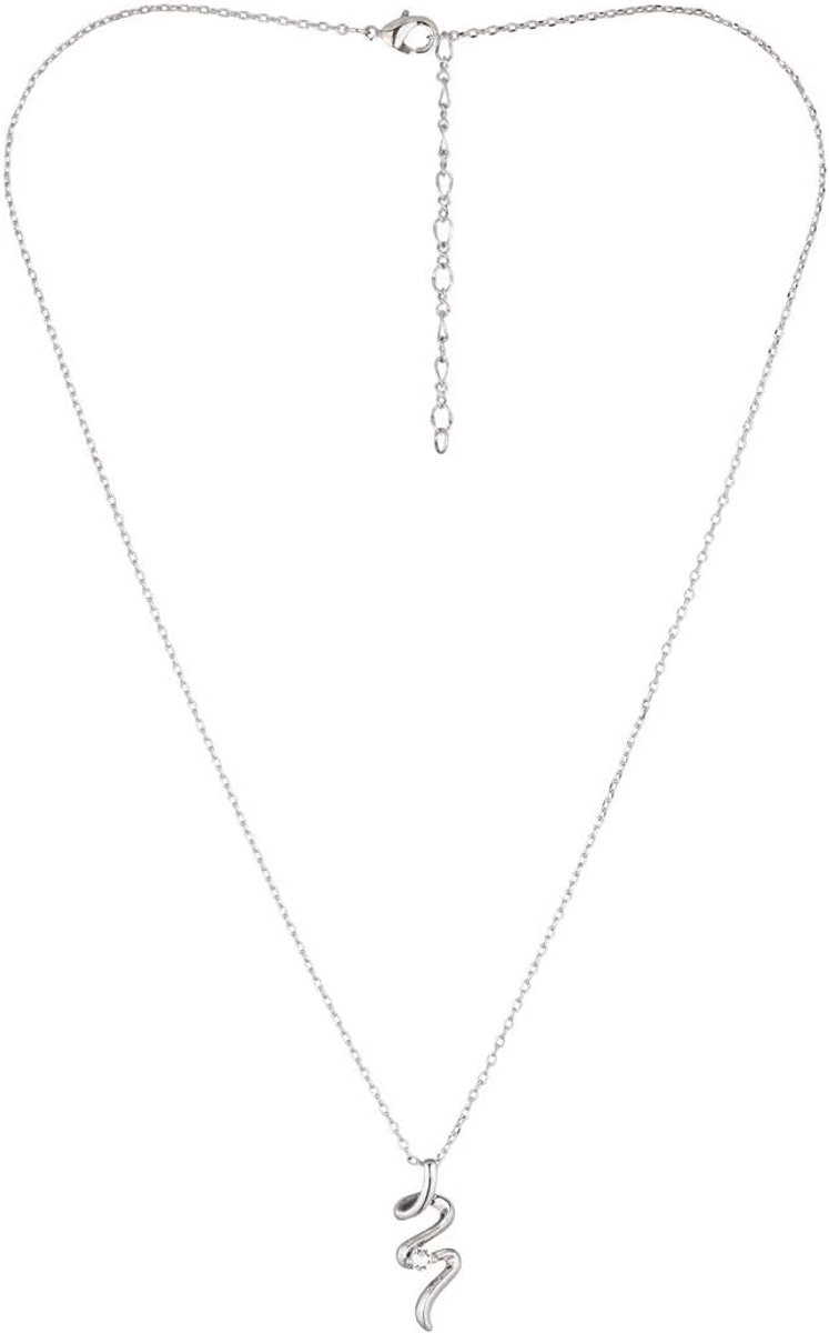 Hanger - 45 cm ketting - Hoge kwaliteit messing + 18K verguld - 1 Oostenrijks kristal van hoge kwaliteit -, Moederdag, Kerstmis