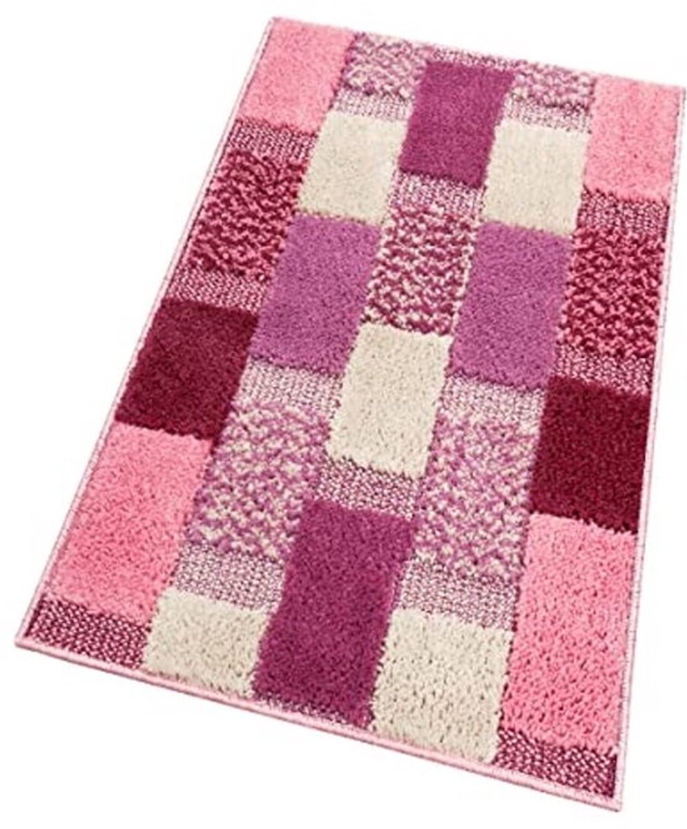 Zachte Antislip Badmat 60 x 140 cm - Roze - Absorberend en Duurzaam