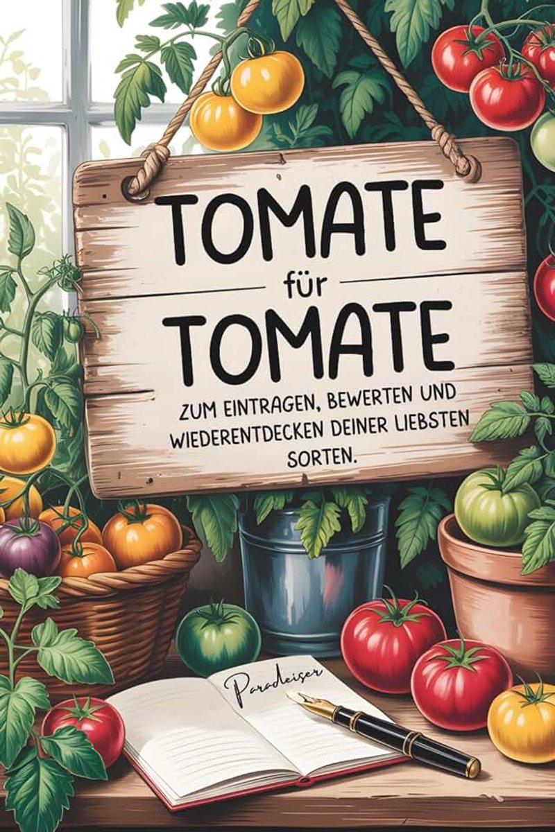 Tomate für Tomate - Zum Eintragen, Bewerten und Wiederentdecken deiner liebsten Sorten.: Das Verkostungs- und Sortenbuch für Tomatenliebhaber