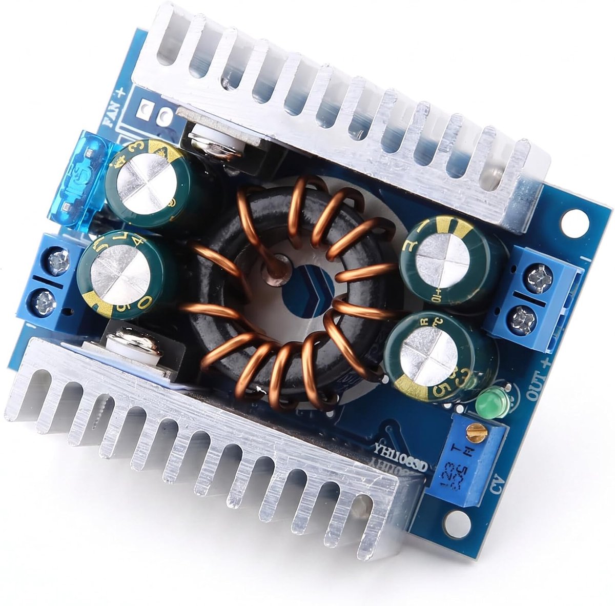Boost Converter, 150 W 10A 8-32 V Naar 9-46 V Step-up Module Instelbare Spanning Constante Stroom Voeding Volt Riser Board