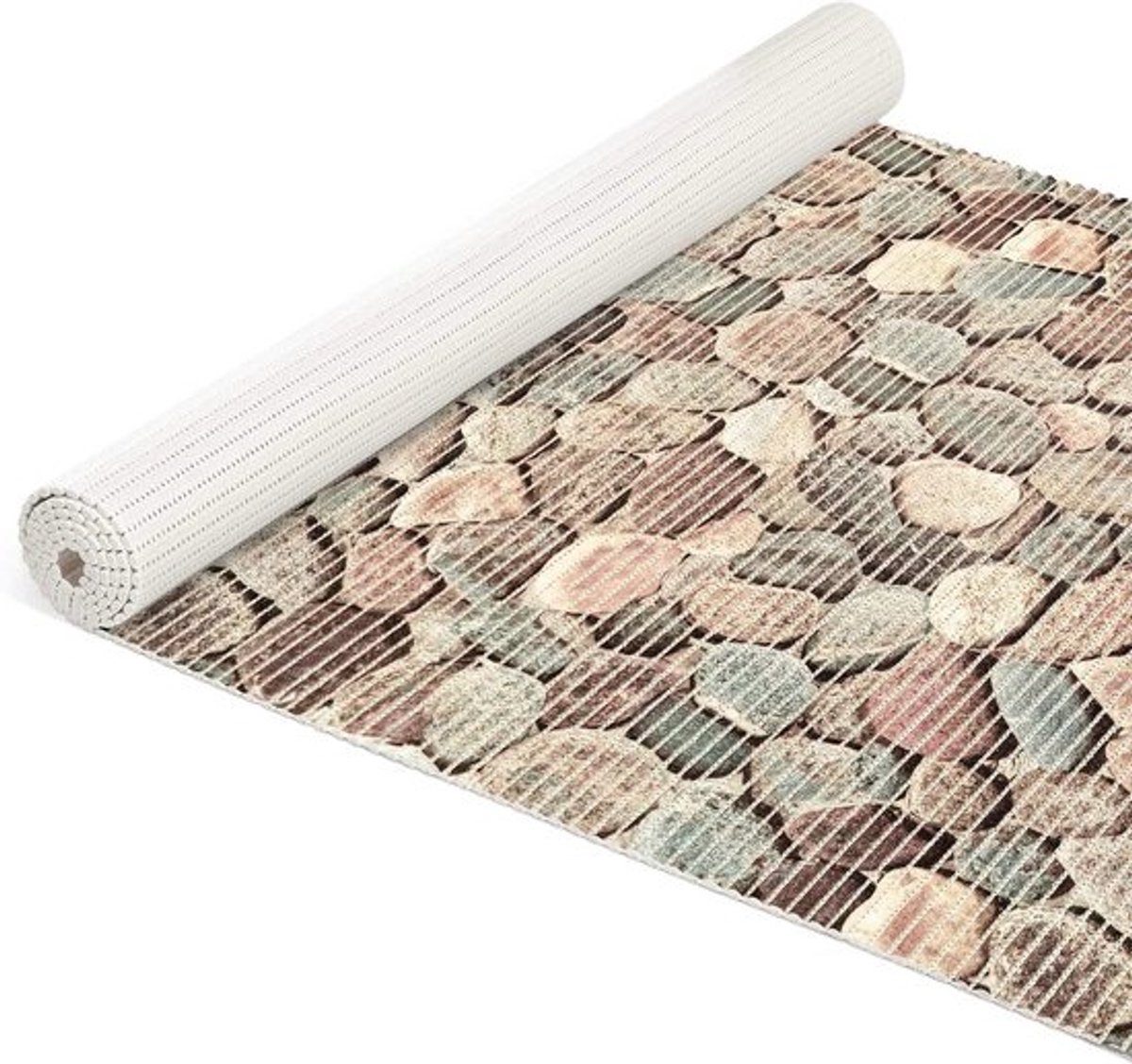 Badmat Schuimmat - Douchemat Vloermat - Veiligheid in Huis - Waterdoorlatend Drainageeffect - 200 x 80 cm - Meerkleurig
