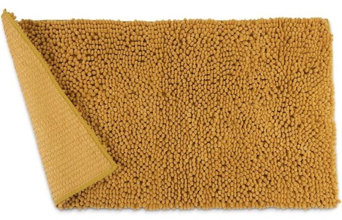 Luxe antislip badmat van chenille [60 x 110] - absorberend en extra zacht